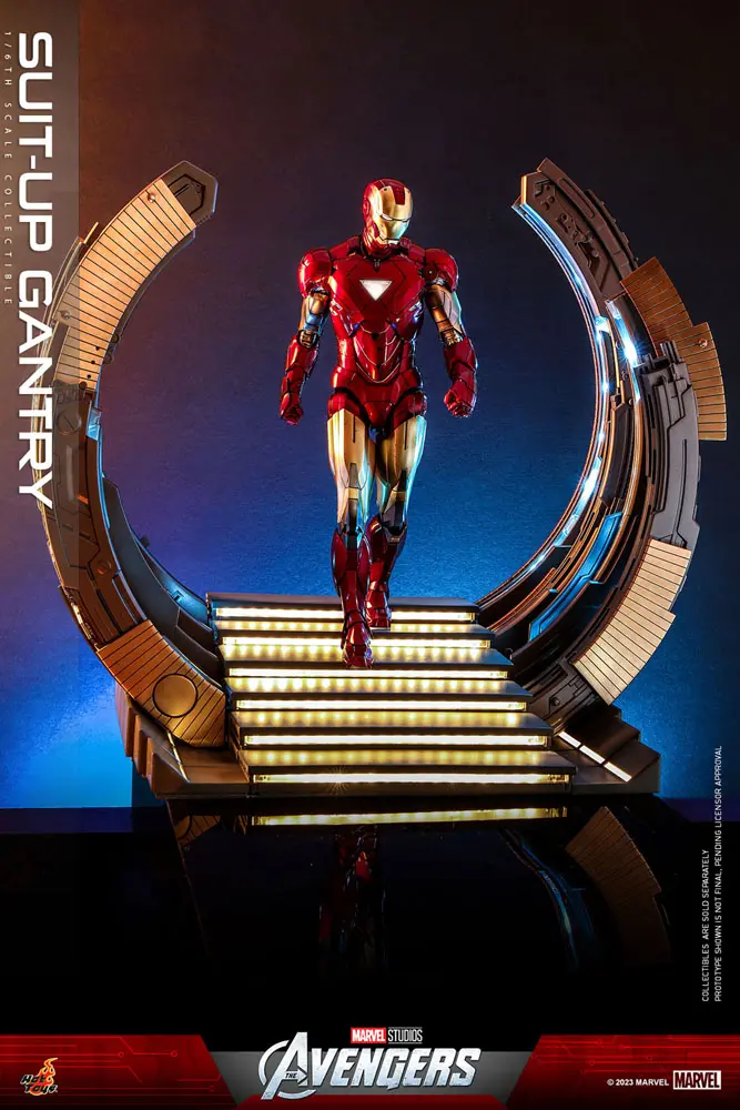 Marvel's The Avengers Accessories Collection Series Iron Man Suit-Up Gantry product photo