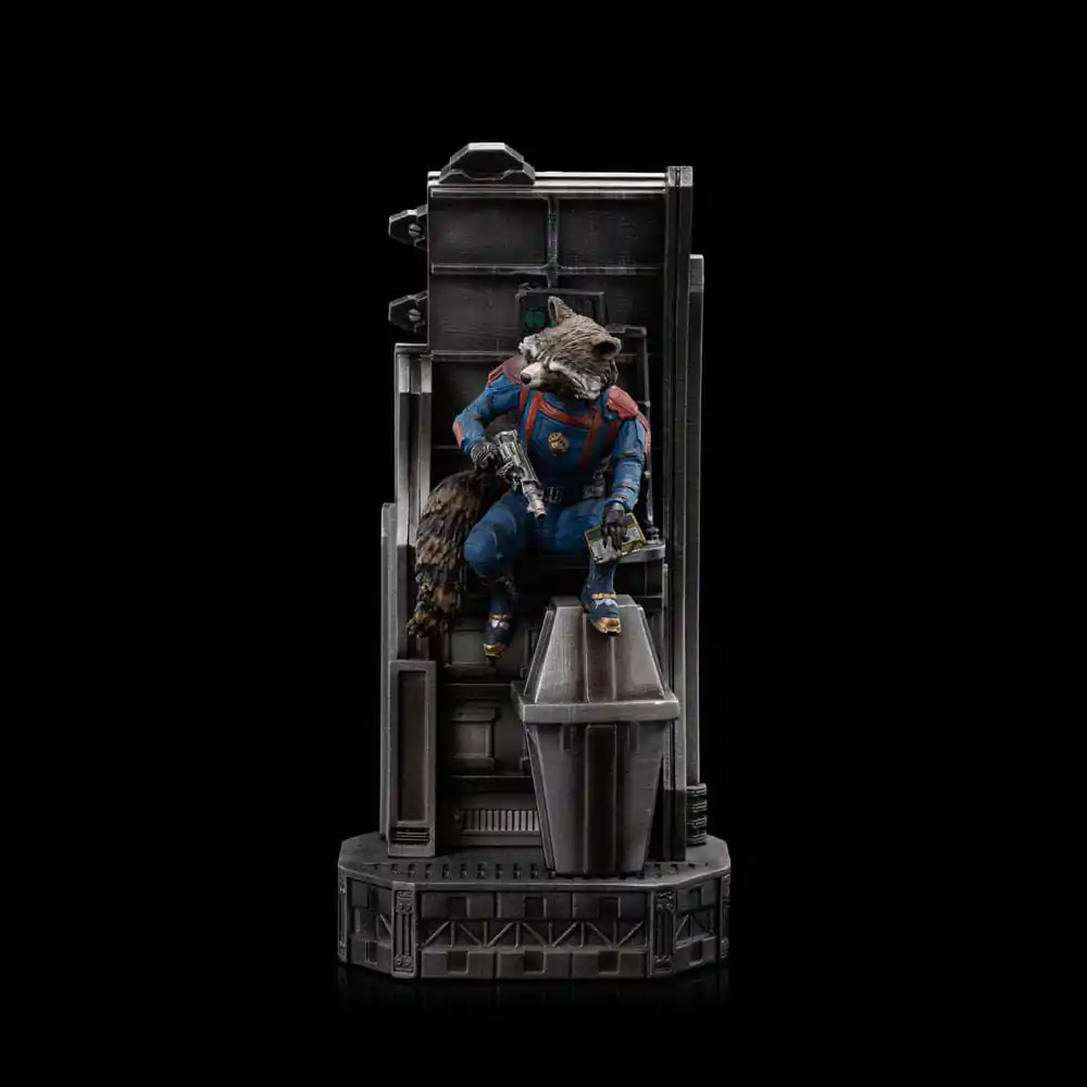 Marvel Scale Statue 1/10 Guardians of the Galaxy Vol. 3 Rocket Racoon 20 cm termékfotó