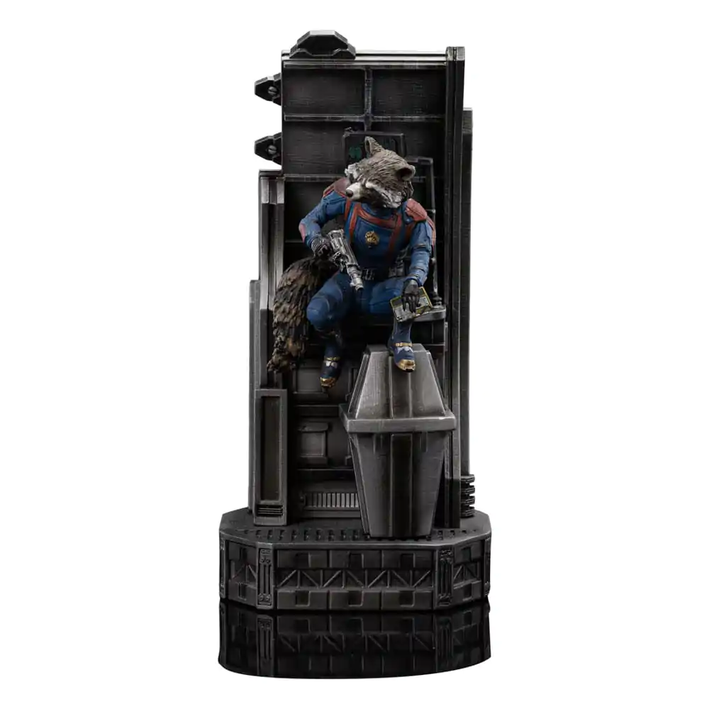 Marvel Scale Statue 1/10 Guardians of the Galaxy Vol. 3 Rocket Racoon 20 cm termékfotó