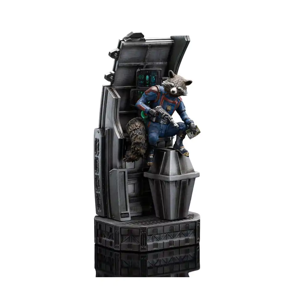 Marvel Scale Statue 1/10 Guardians of the Galaxy Vol. 3 Rocket Racoon 20 cm termékfotó