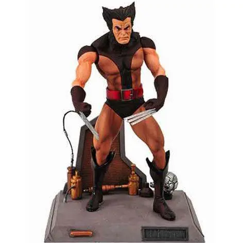 Marvel Select Action Figure Unmasked Brown Costume Wolverine 18 cm termékfotó