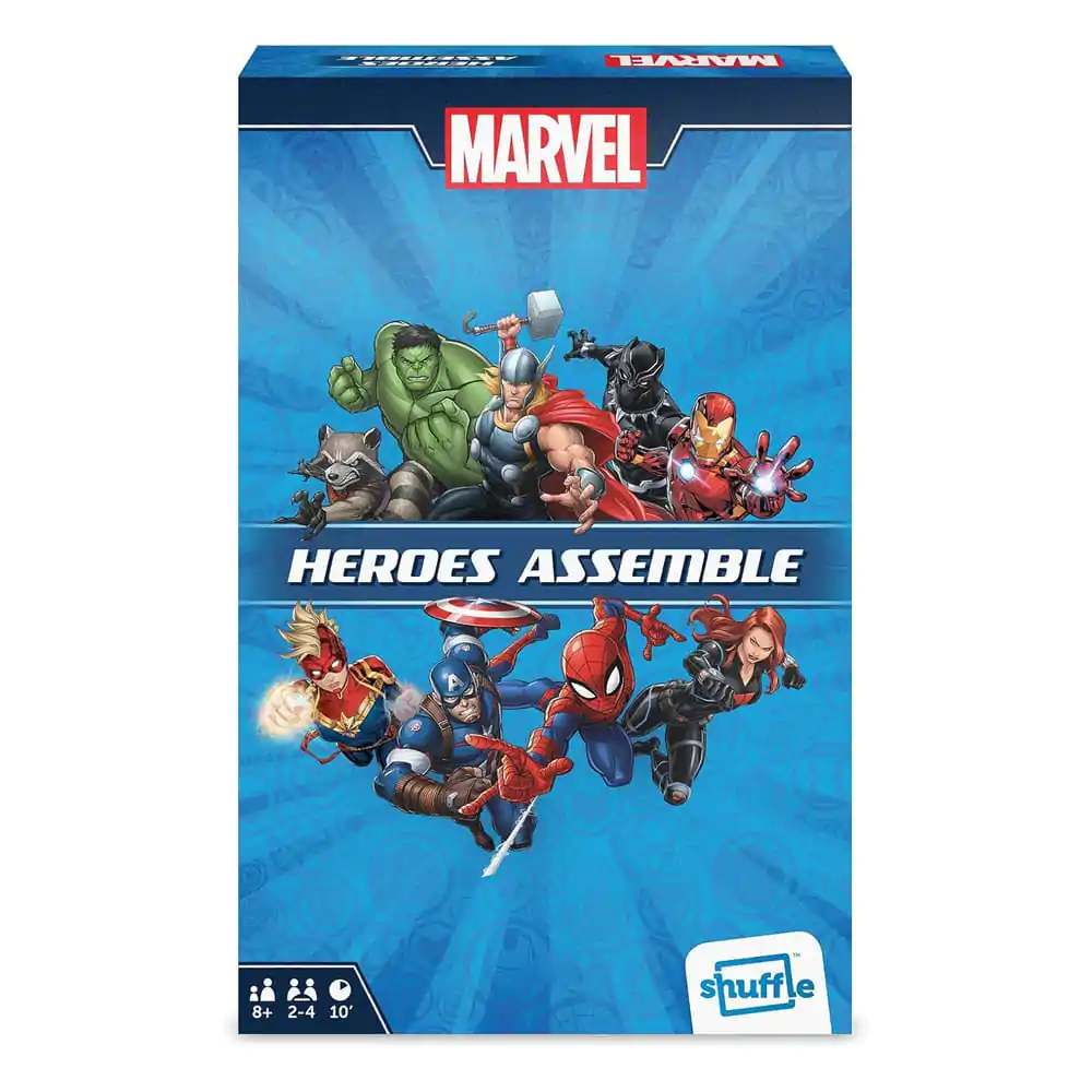 Marvel Shuffle Card Game Heroes Assemble product photo