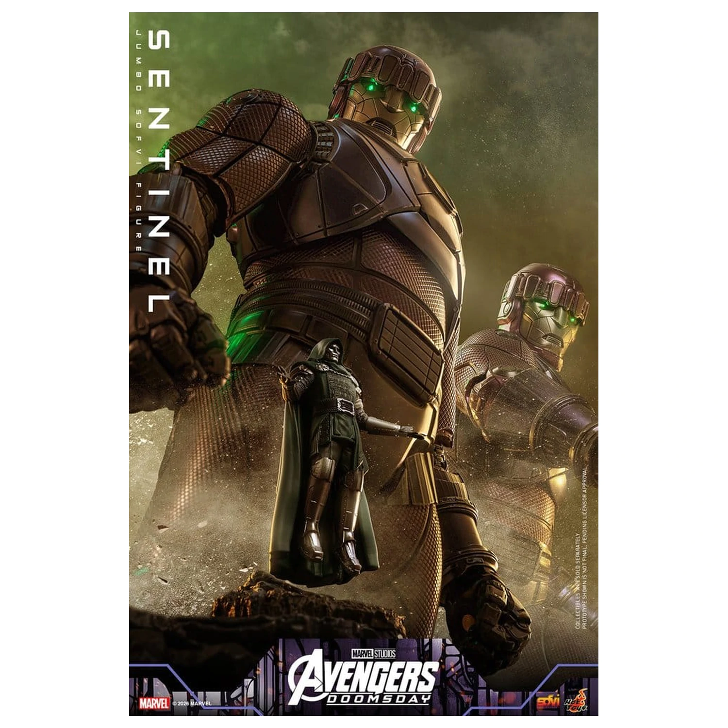 Marvel Sofvi Masterpiece Series Action Figure Sentinel 60 cm product photo