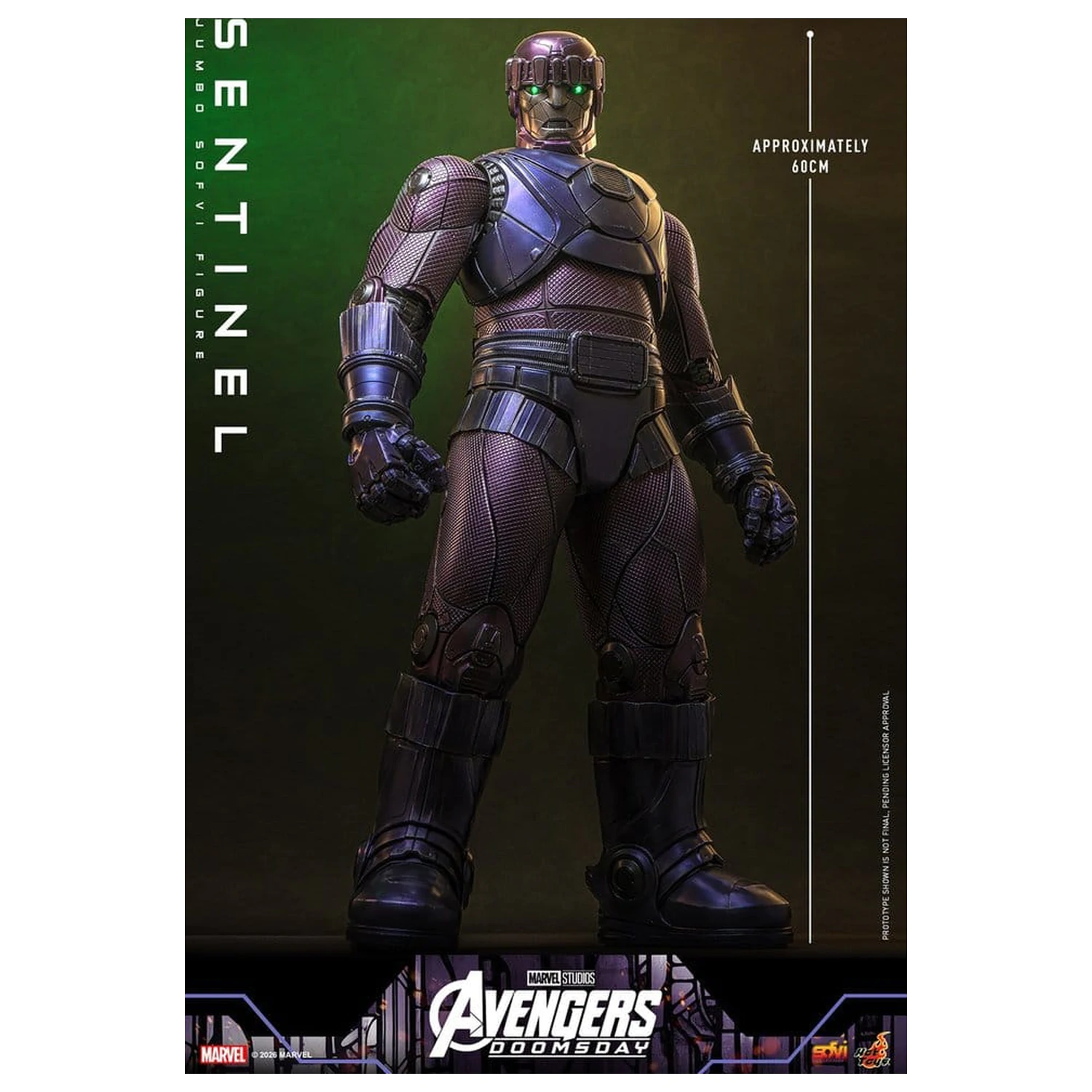 Marvel Sofvi Masterpiece Series Action Figure Sentinel 60 cm product photo
