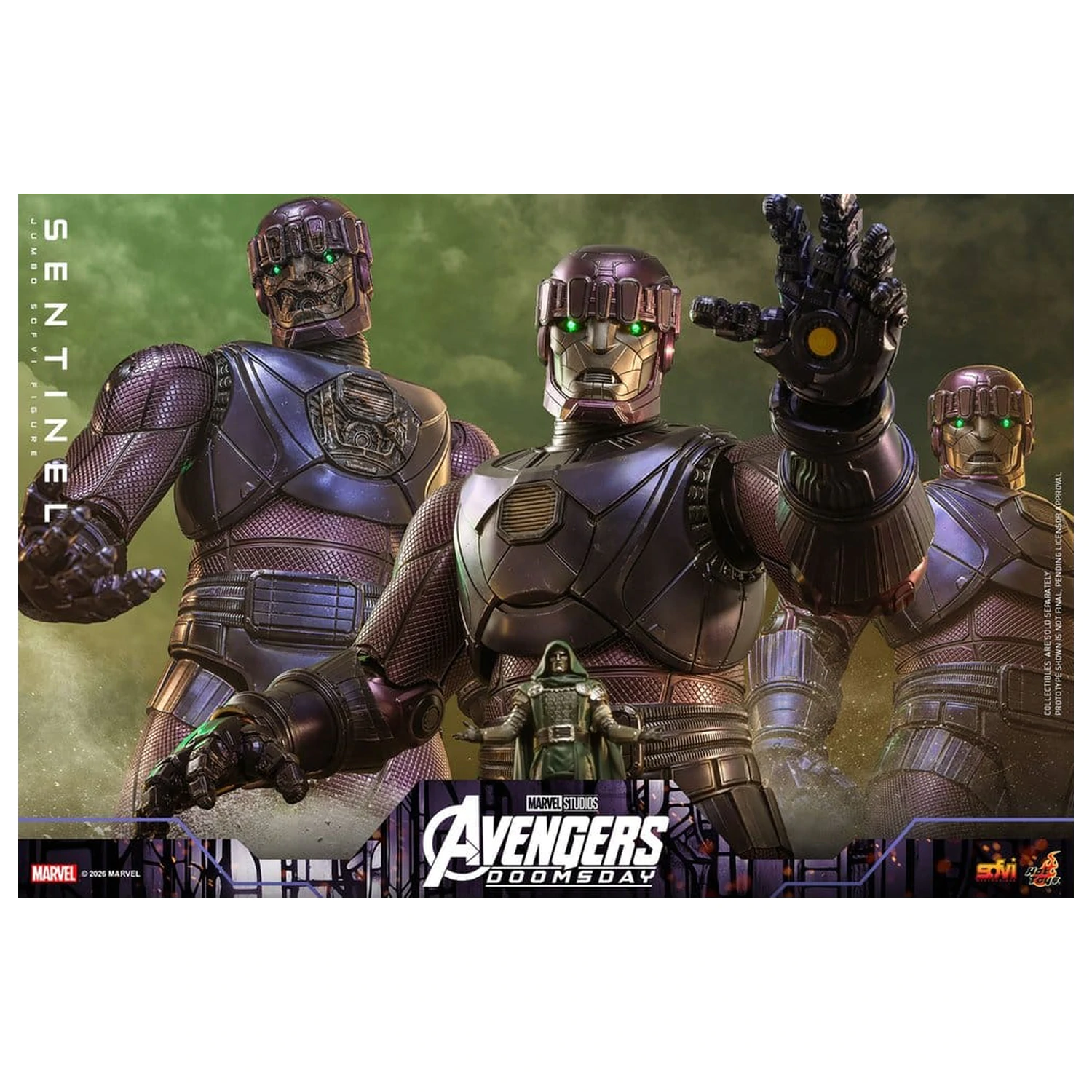 Marvel Sofvi Masterpiece Series Action Figure Sentinel 60 cm product photo