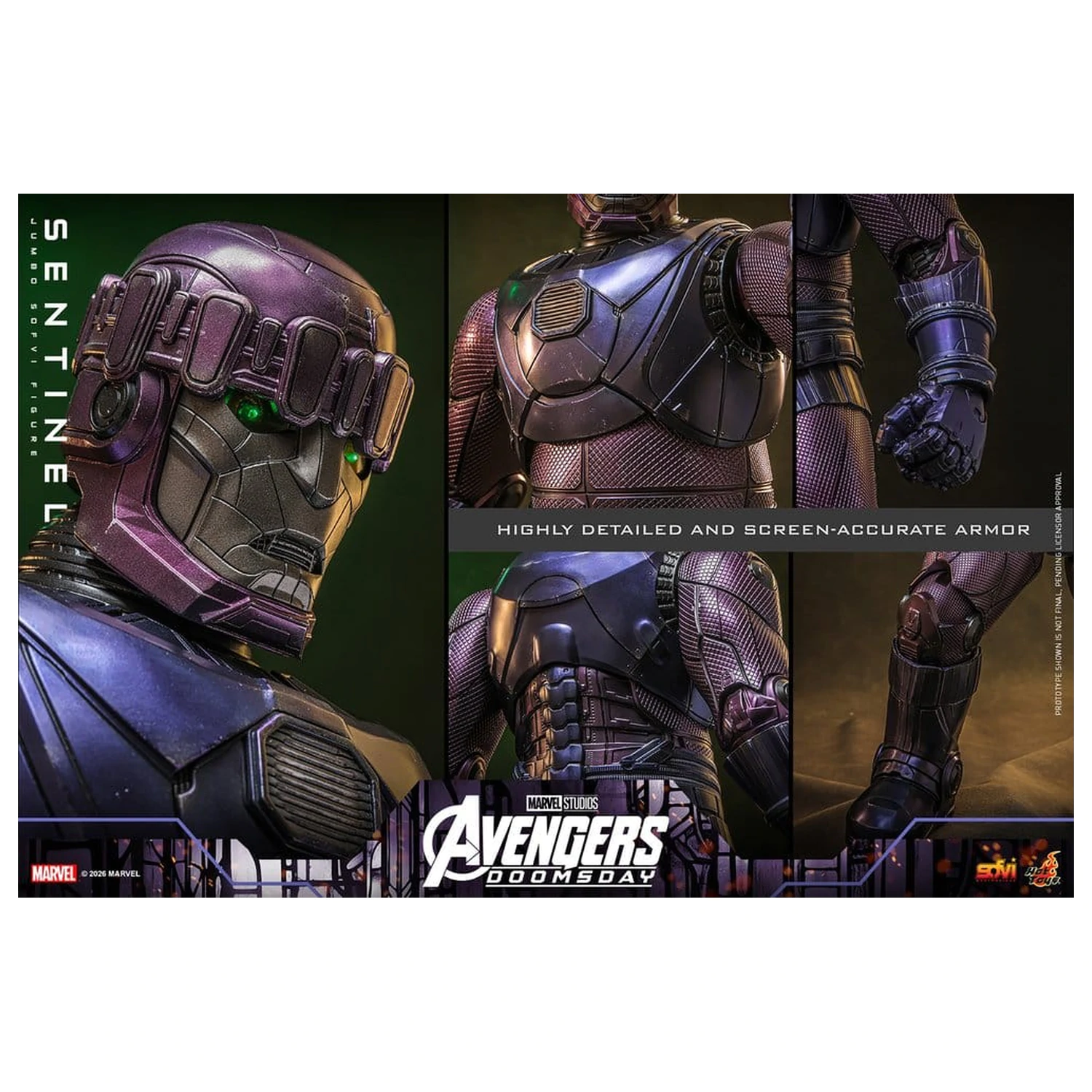 Marvel Sofvi Masterpiece Series Action Figure Sentinel 60 cm product photo