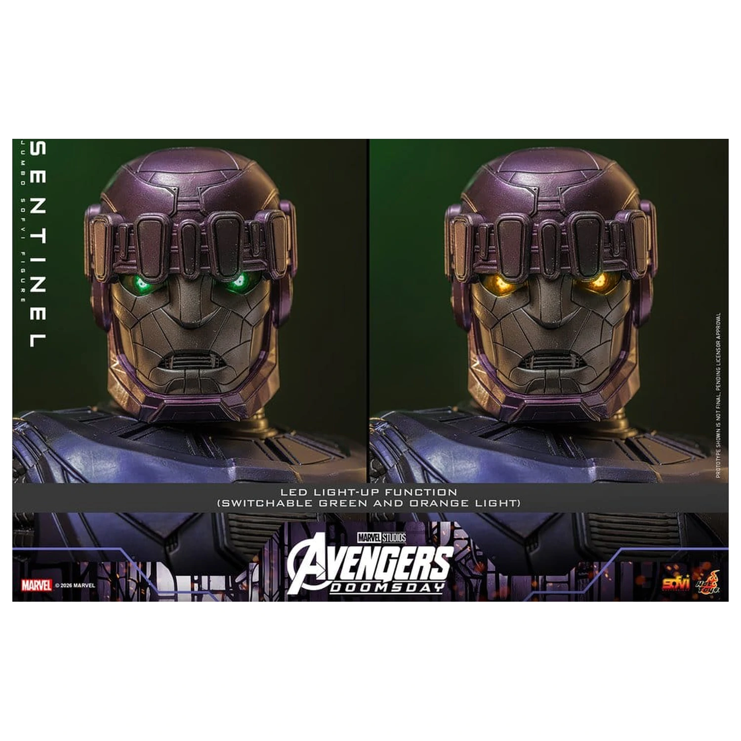 Marvel Sofvi Masterpiece Series Action Figure Sentinel 60 cm product photo