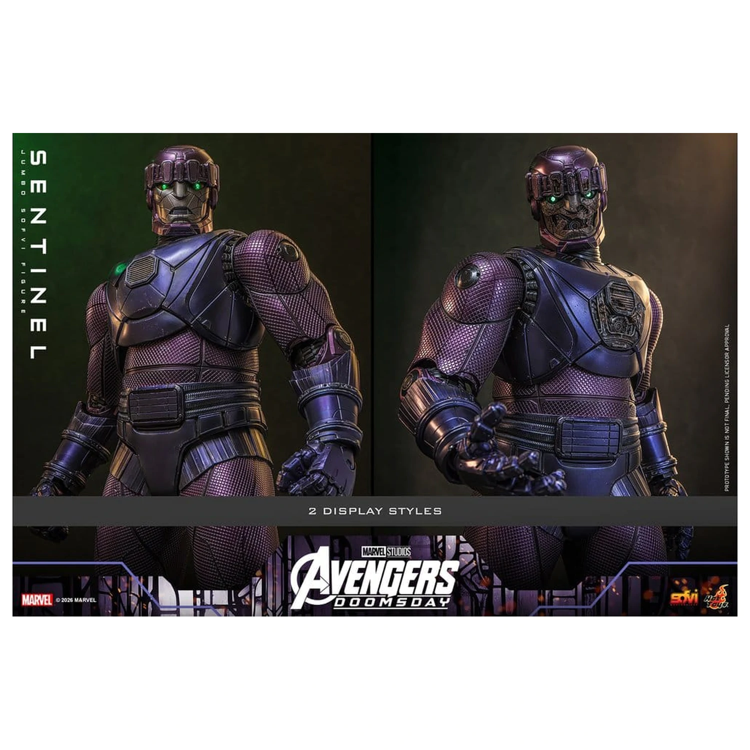 Marvel Sofvi Masterpiece Series Action Figure Sentinel 60 cm product photo