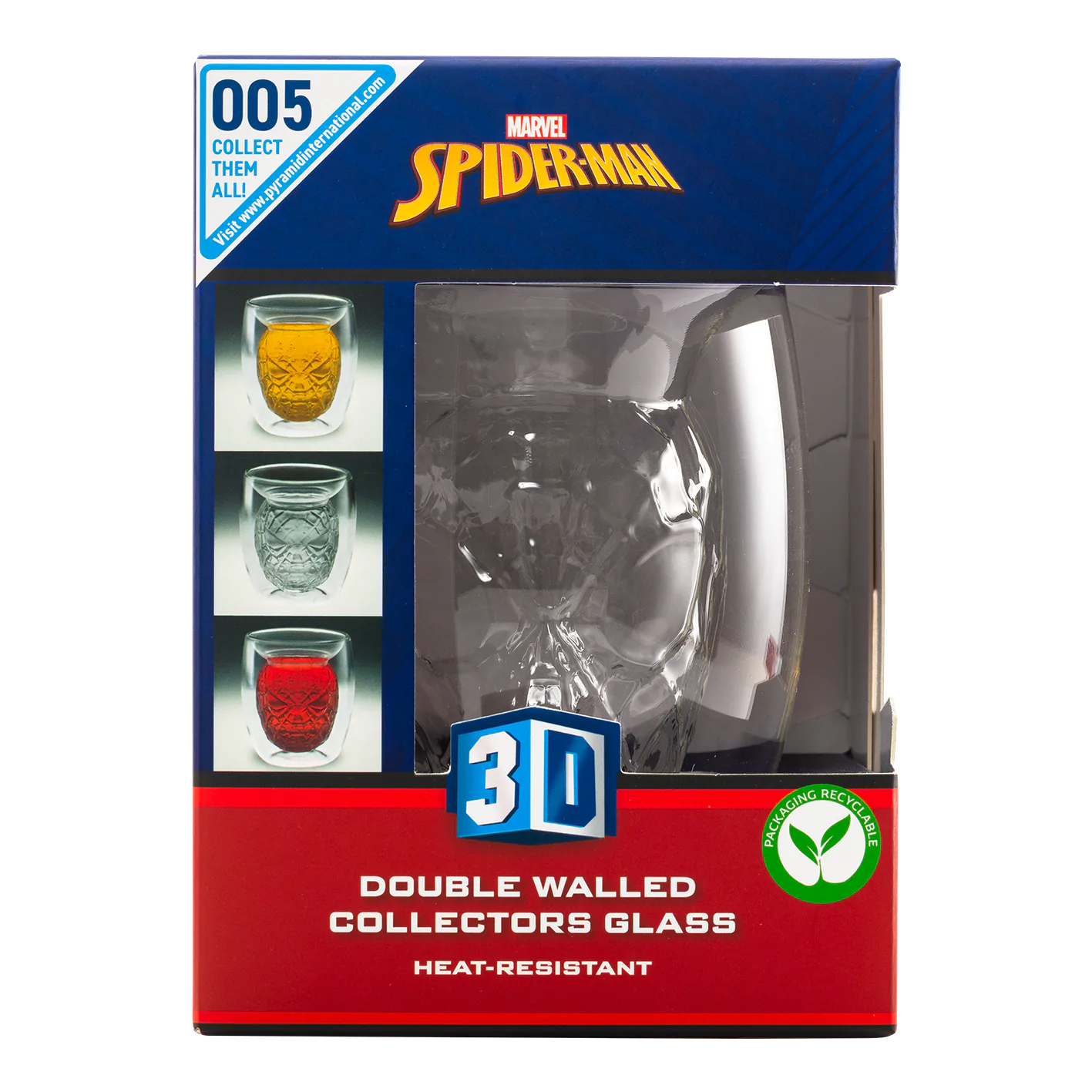 Marvel 3D Glass Spider-Man termékfotó