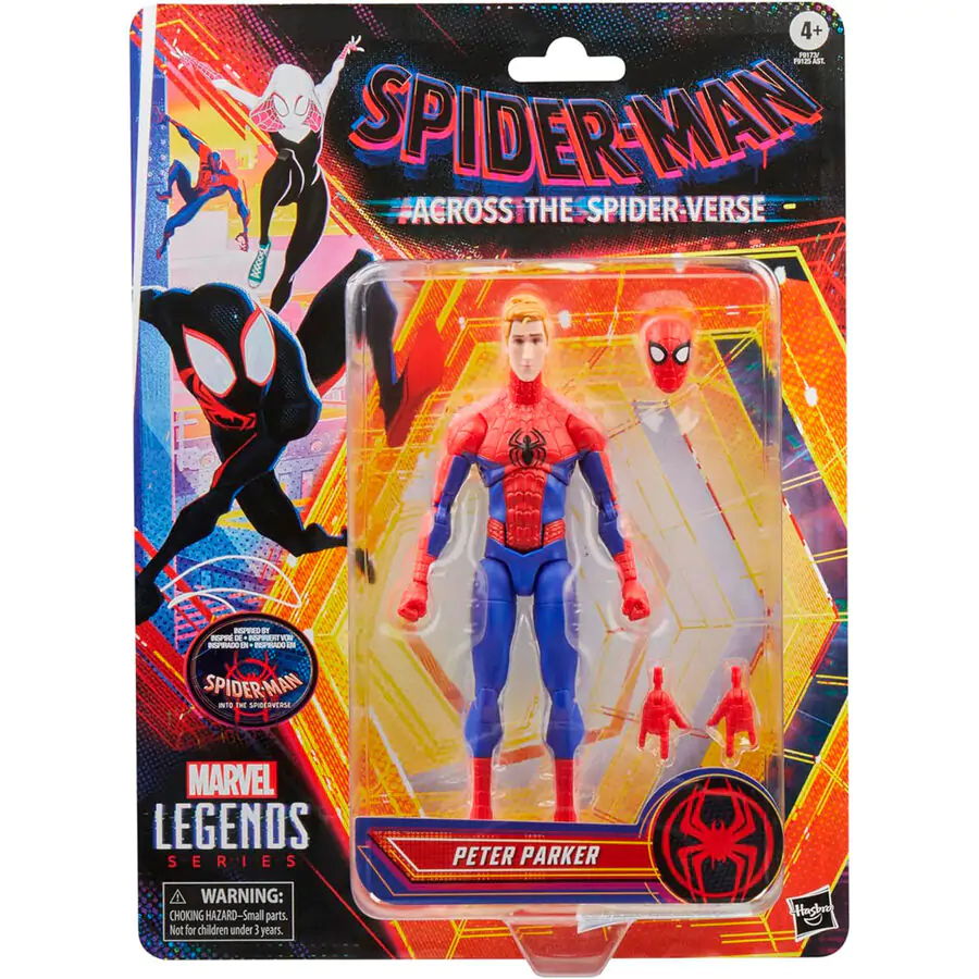 Marvel Spider-Man Across The Spider-Verse Peter Parker figure 15cm product photo