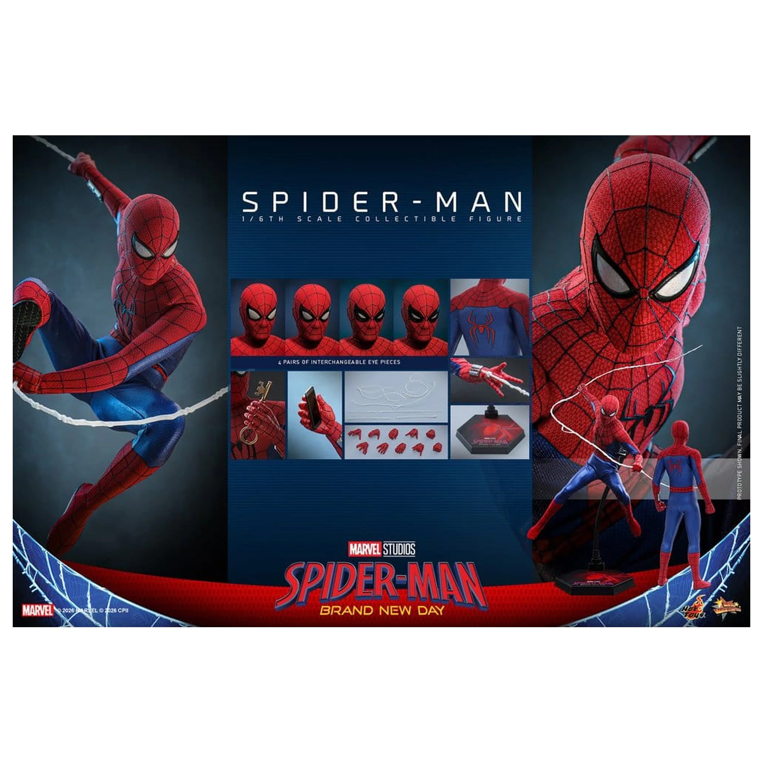 Marvel Spider-Man: Brand New Day Action Figure 1/6 Spider-Man 29 cm product photo
