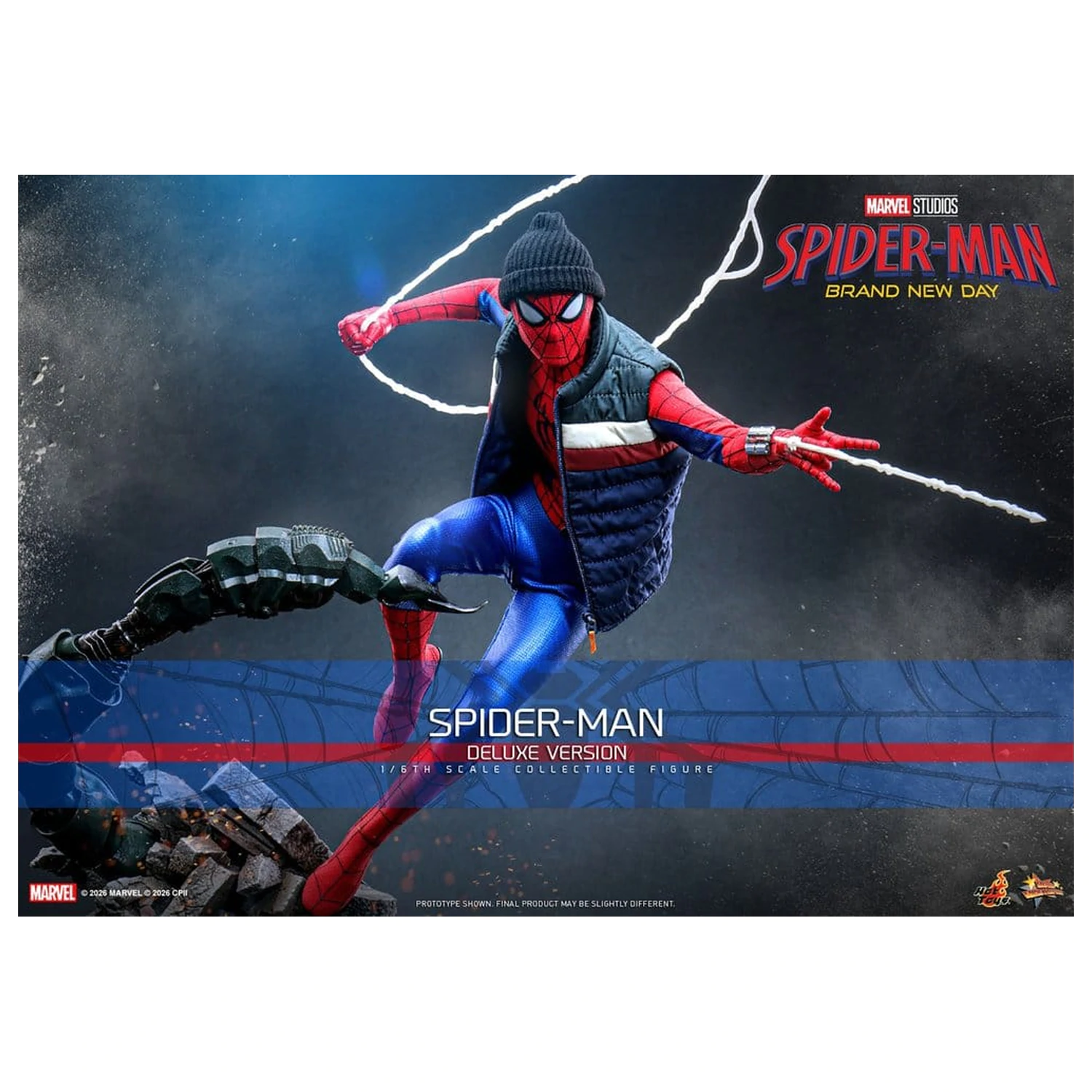 Marvel Spider-Man: Brand New Day Action Figure 1/6 Spider-Man (Deluxe Version) 29 cm product photo