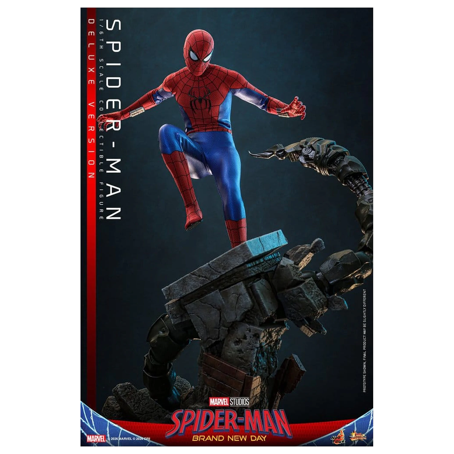 Marvel Spider-Man: Brand New Day Action Figure 1/6 Spider-Man (Deluxe Version) 29 cm product photo
