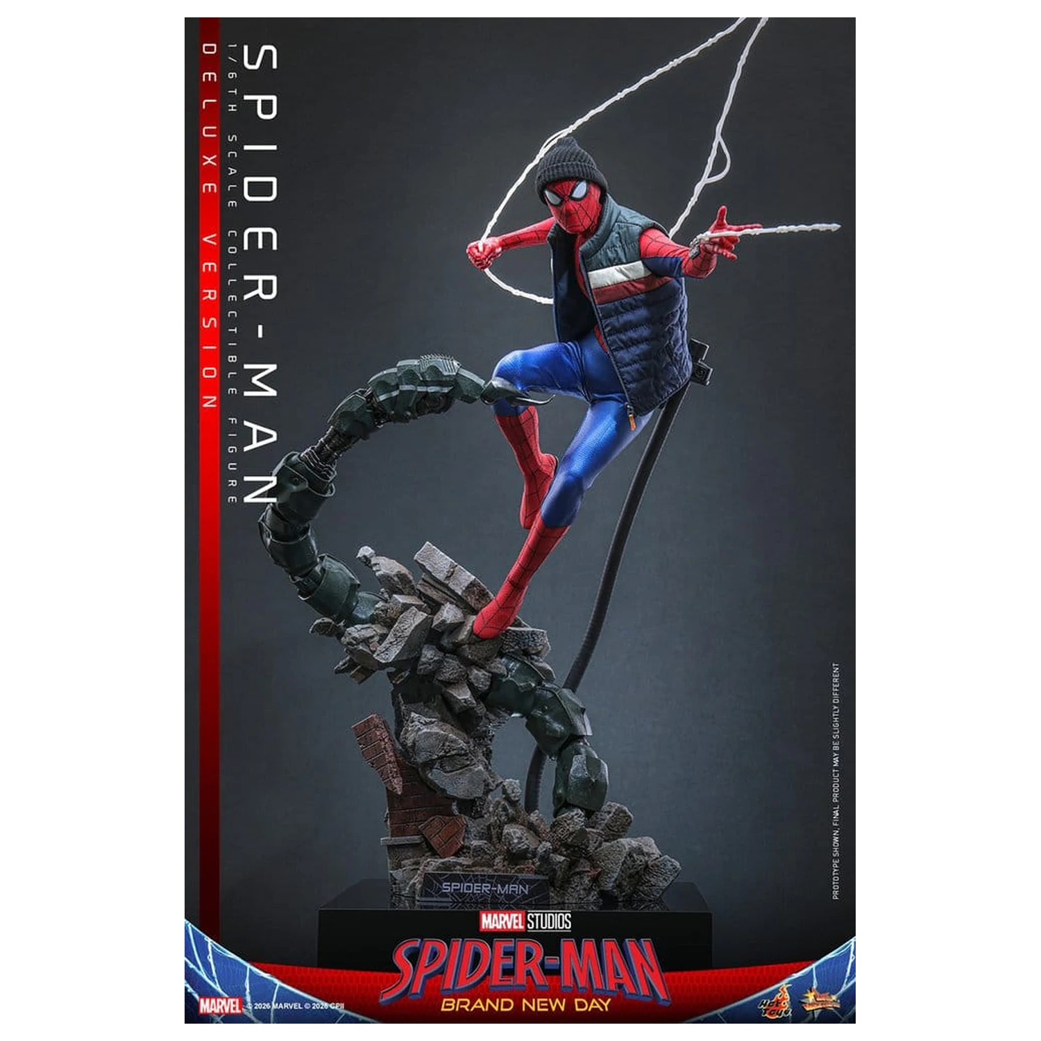 Marvel Spider-Man: Brand New Day Action Figure 1/6 Spider-Man (Deluxe Version) 29 cm product photo