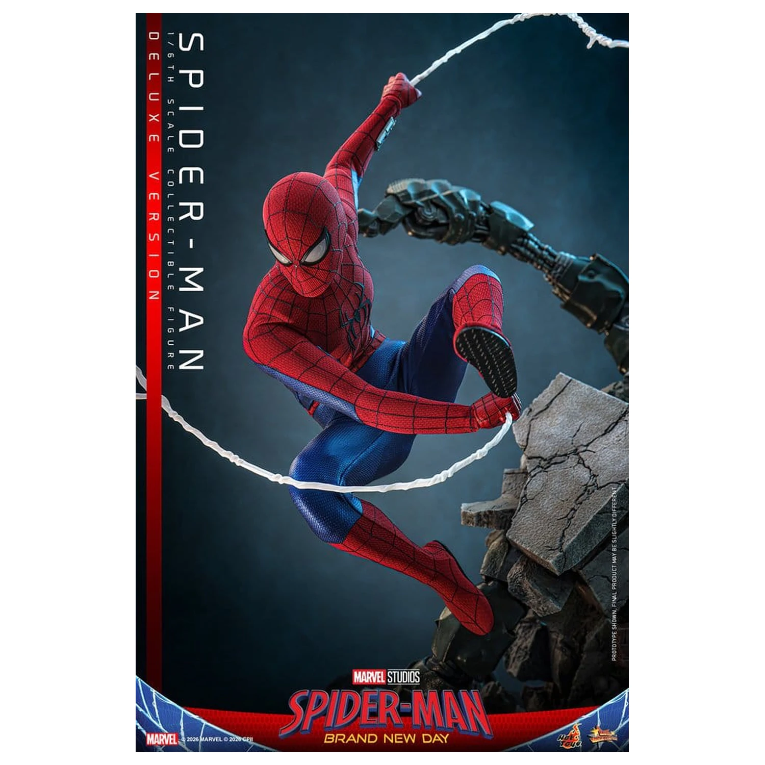 Marvel Spider-Man: Brand New Day Action Figure 1/6 Spider-Man (Deluxe Version) 29 cm product photo