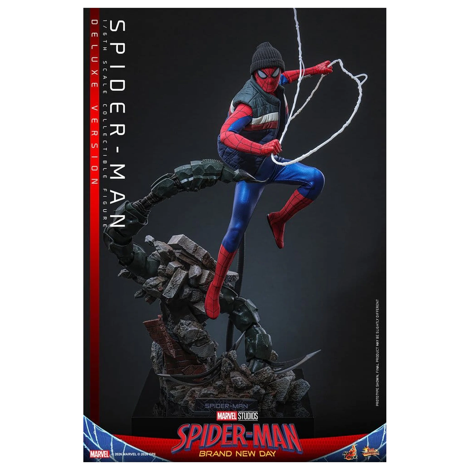 Marvel Spider-Man: Brand New Day Action Figure 1/6 Spider-Man (Deluxe Version) 29 cm product photo