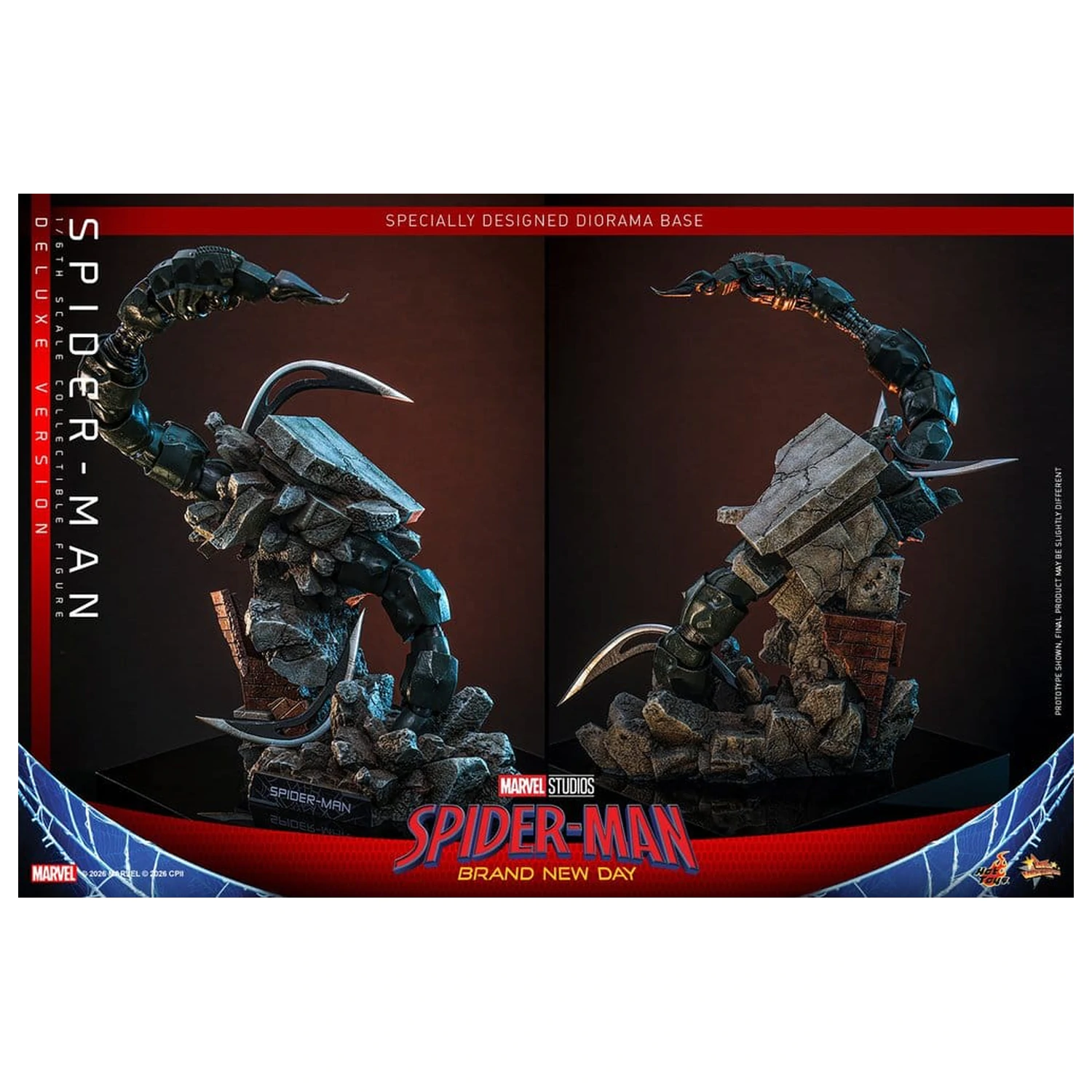 Marvel Spider-Man: Brand New Day Action Figure 1/6 Spider-Man (Deluxe Version) 29 cm product photo