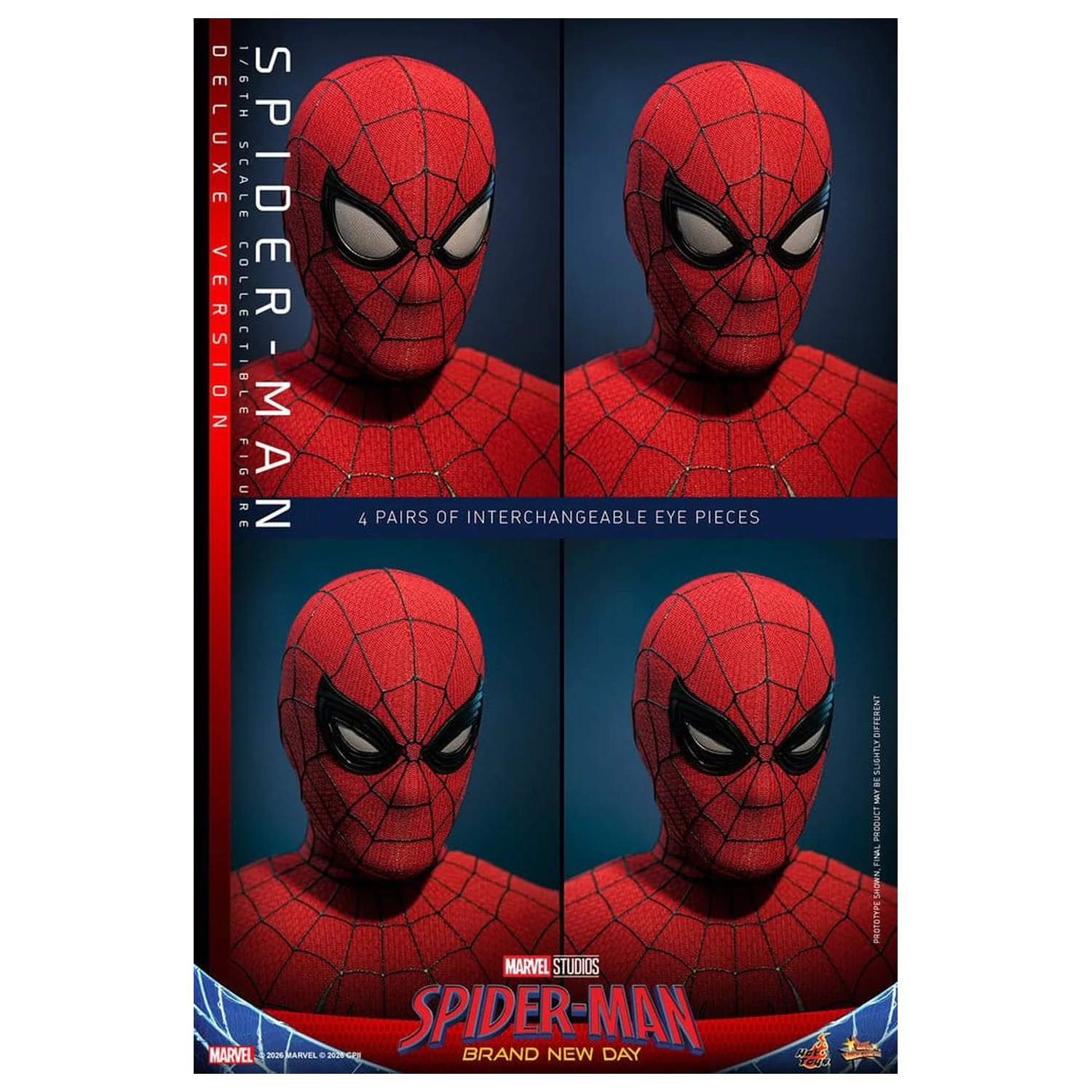 Marvel Spider-Man: Brand New Day Action Figure 1/6 Spider-Man (Deluxe Version) 29 cm product photo