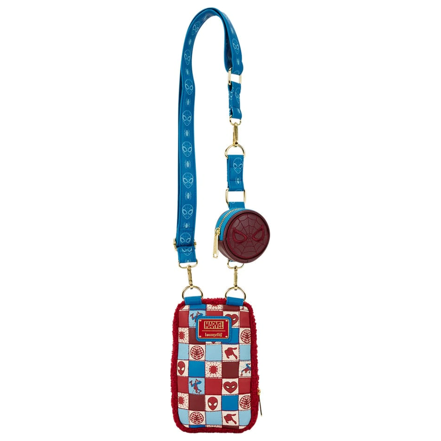 Marvel by Loungefly Crossbody with Coin Bag Spider-Man Cell Phone product photo