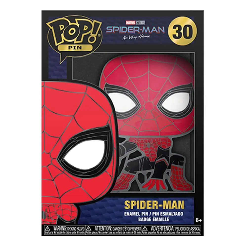 Marvel: Spider-Man POP! Enamel Pin Tom Holland 10 cm product photo