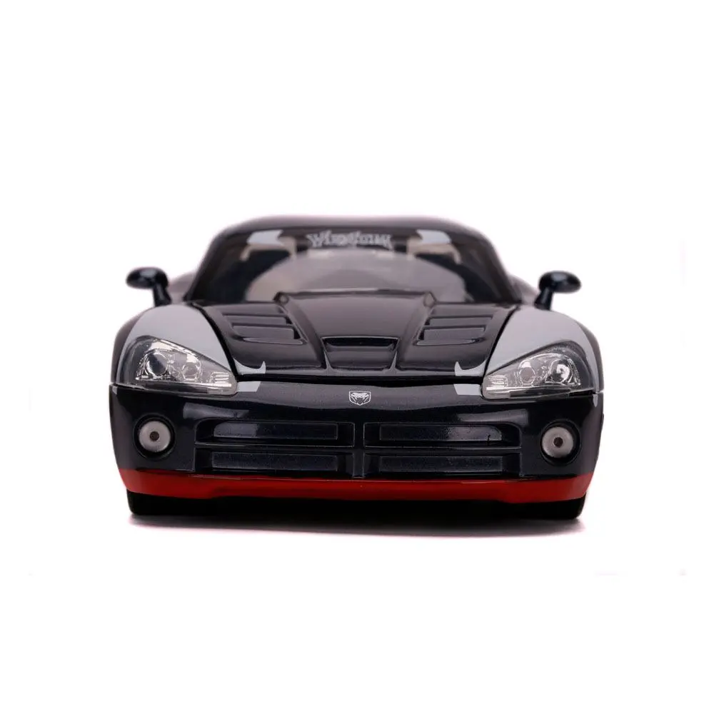 Marvel Spider-Man Hollywood Rides Diecast Model 1/24 2008 Dodge Viper SRT10 with Figure product photo