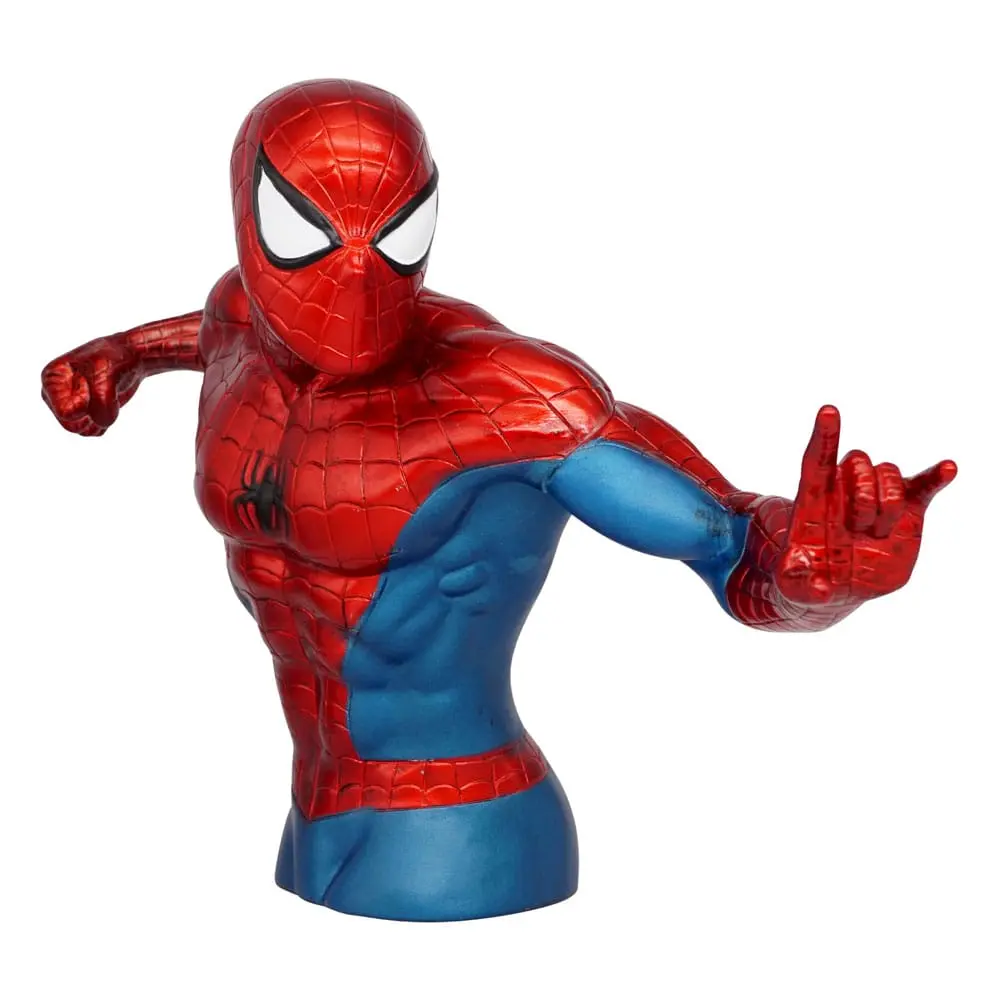 Marvel Figural Bank Spider-Man (Metallic Version) 20 cm termékfotó
