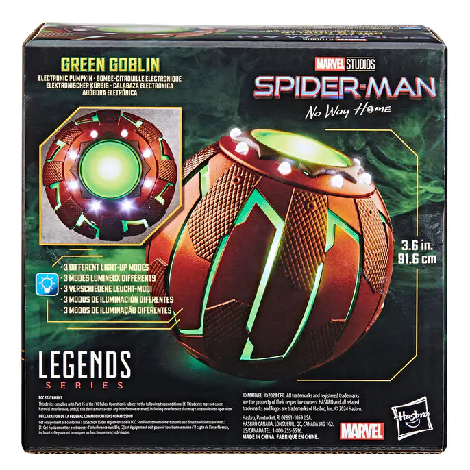 Marvel Spider-Man: No Way Home Green Goblin Electronic Pumpkin termékfotó