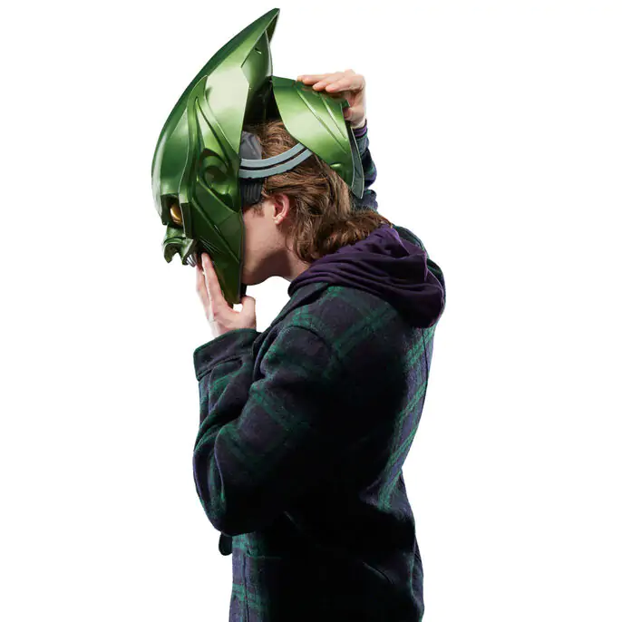 Marvel Spider-Man: No Way Home Green Goblin Premium Roleplay Helmet termékfotó