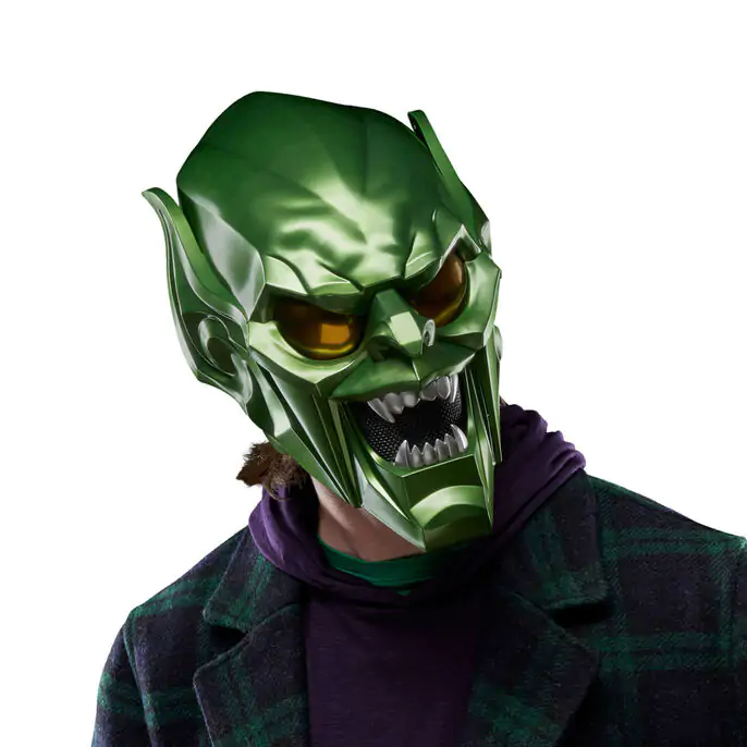 Marvel Spider-Man: No Way Home Green Goblin Premium Roleplay Helmet termékfotó