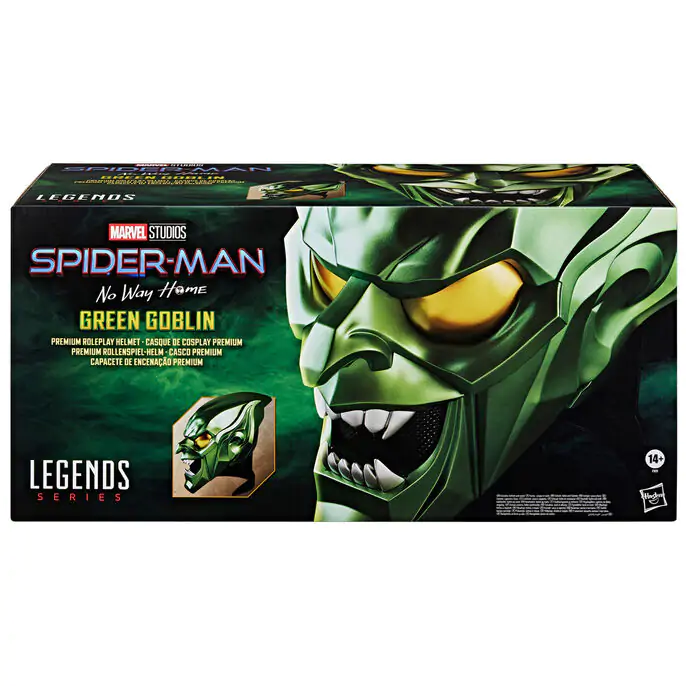 Marvel Spider-Man: No Way Home Green Goblin Premium Roleplay Helmet termékfotó