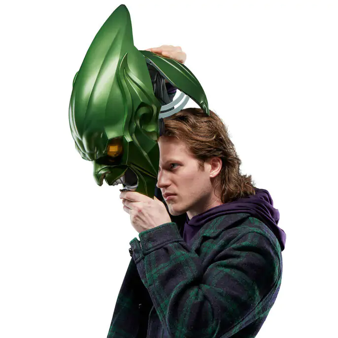 Marvel Spider-Man: No Way Home Green Goblin Premium Roleplay Helmet product photo