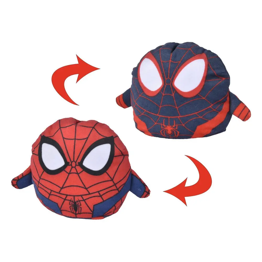 Marvel: Spider-Man Reversible Plush Figure Spiderman/Miles Morales 8 cm product photo