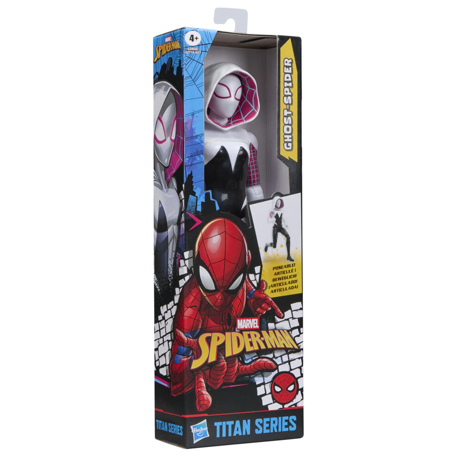 Marvel Spider-Man Titan Series Ghost Spider figure 30cm product photo