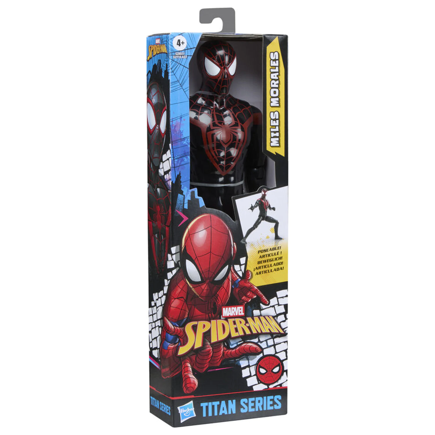Marvel Spider-Man Titan Series Miles Morales figure 30cm product photo