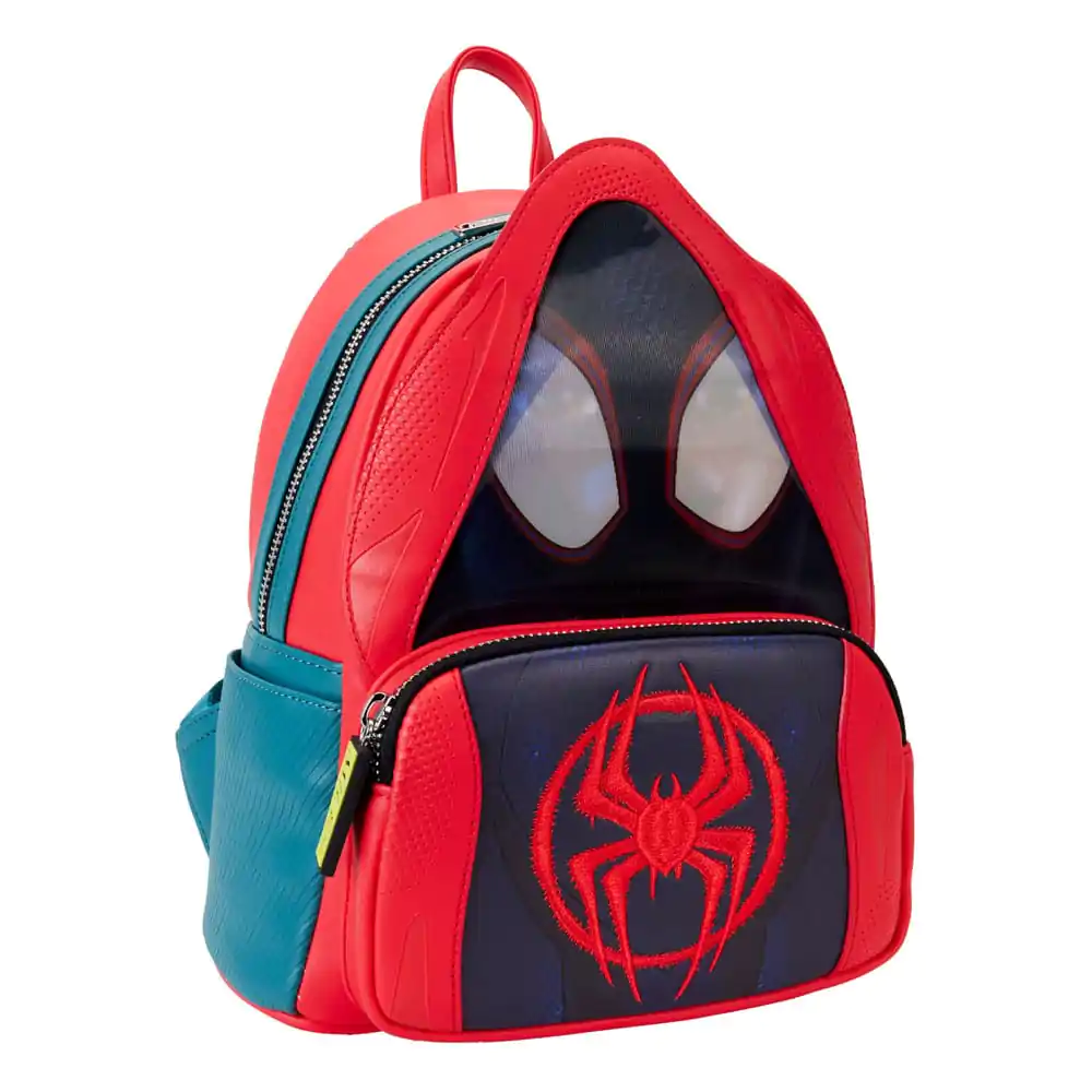 Marvel by Loungefly Backpack Spider-Verse Miles Morales Hoodie Cosplay termékfotó