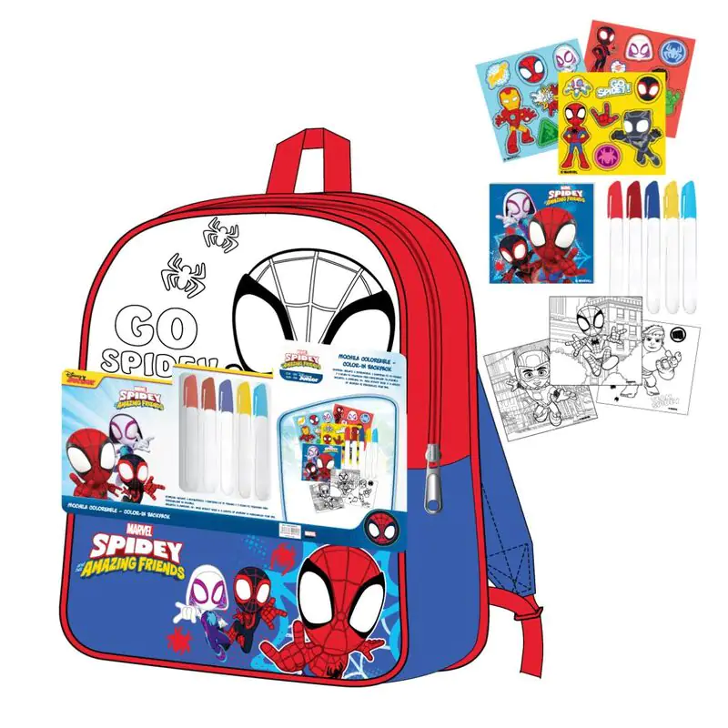 Marvel Spidey Amazing Friends DIY backpack set termékfotó