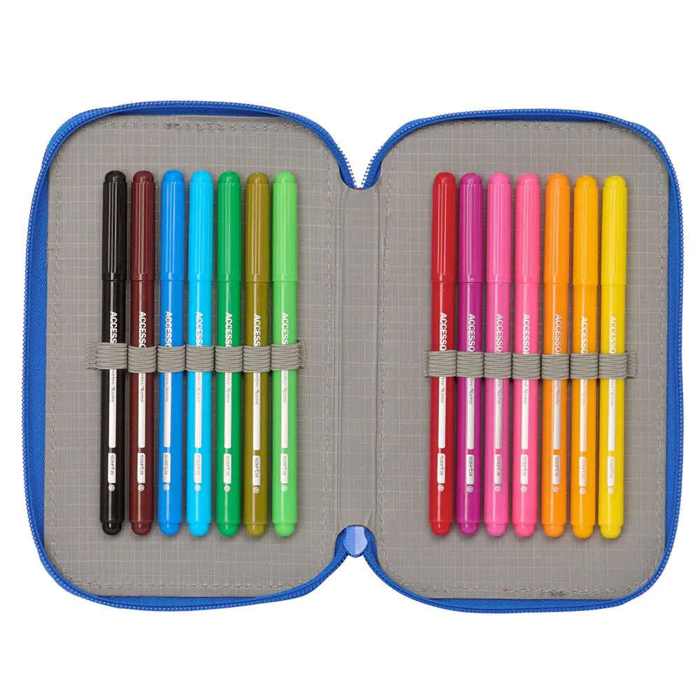 Marvel Spidey Amazing Friends double pencil case 28pcs product photo