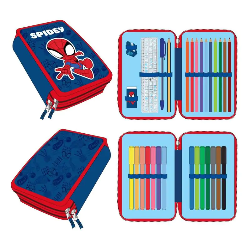 Marvel Spidey Amazing Friends double pencil case product photo