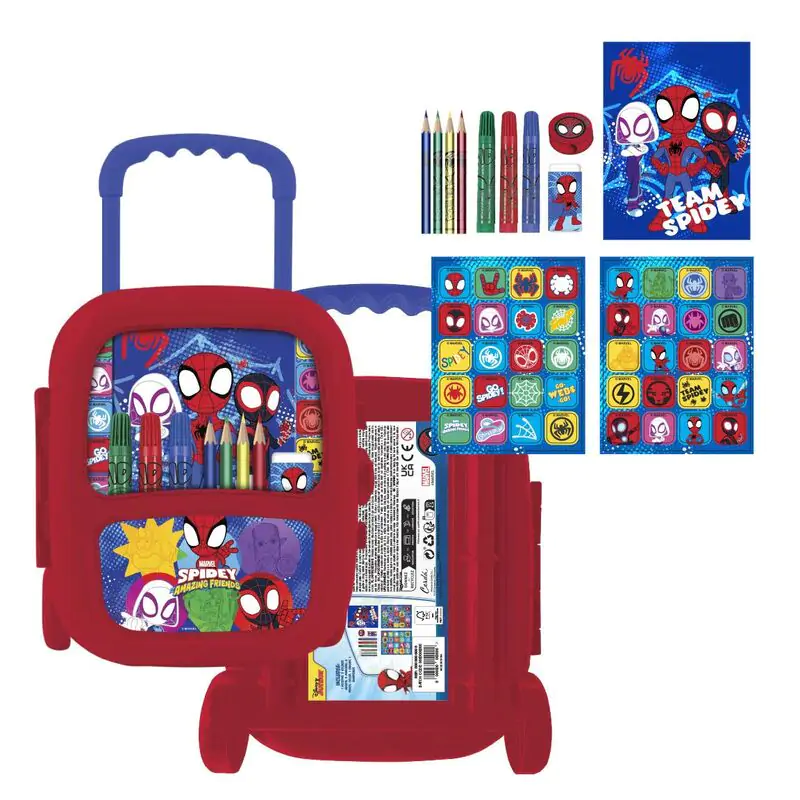 Marvel Spidey Amazing Friends stationery trolley product photo