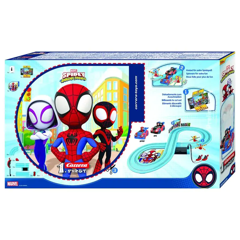 Marvel Spidey Amazing Friends Its Spidey Time Racing circuit product photo