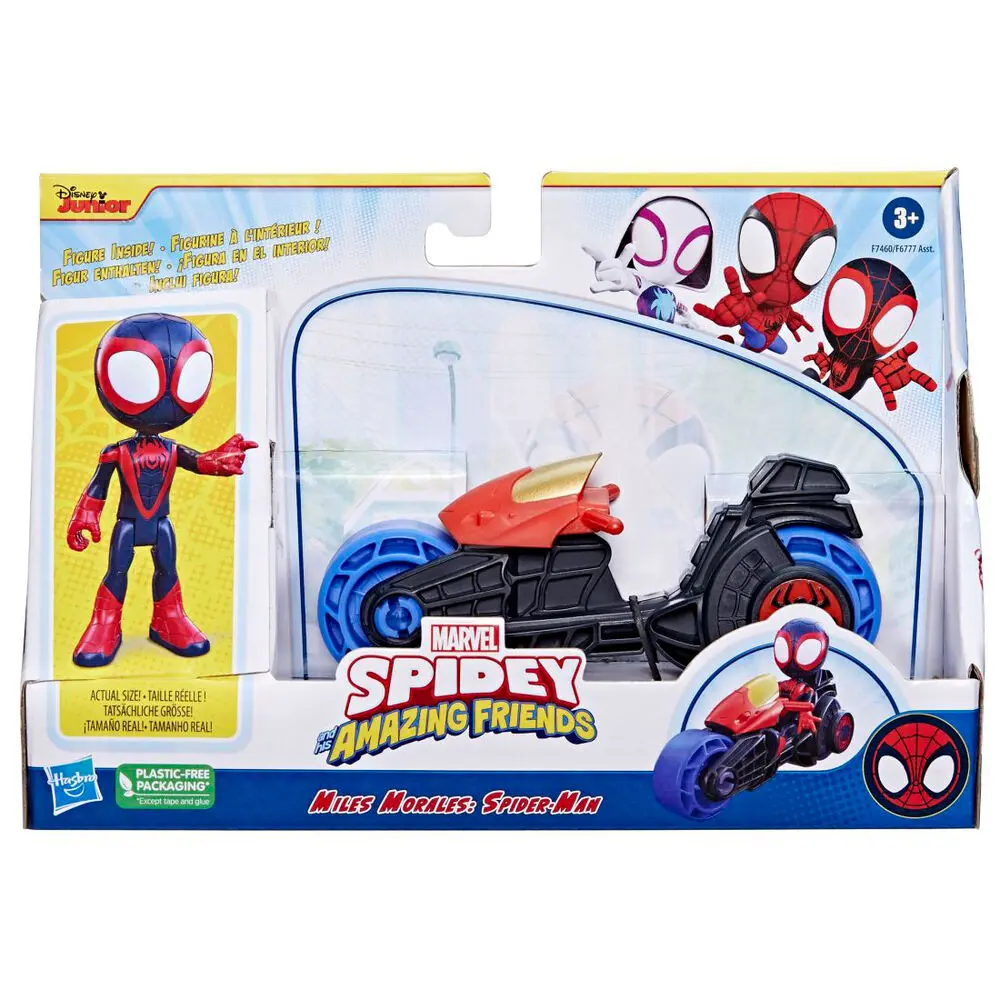 Marvel Spidey Amazing Friends Miles Morales Vehicle motorcycle termékfotó