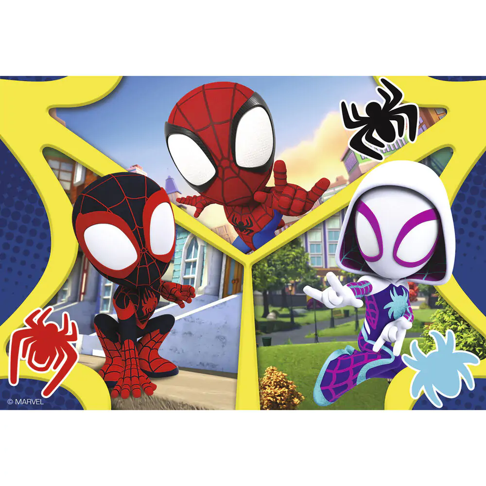 Marvel Spidey Amazing Friends puzzle 2x24pcs product photo