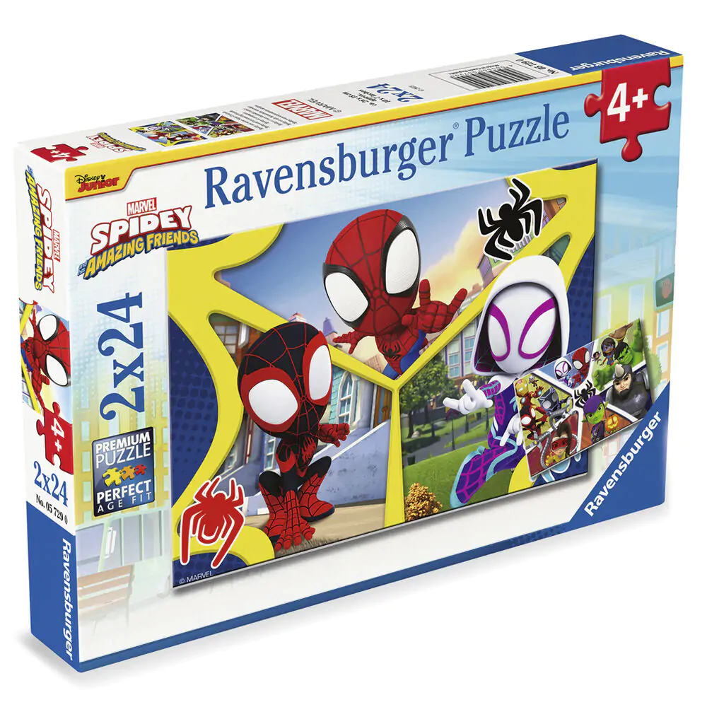 Marvel Spidey Amazing Friends puzzle 2x24pcs product photo