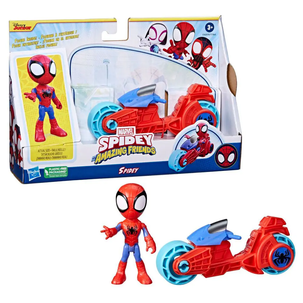 Marvel Spidey Amazing Friends Spidey Vehicle motorcycle termékfotó