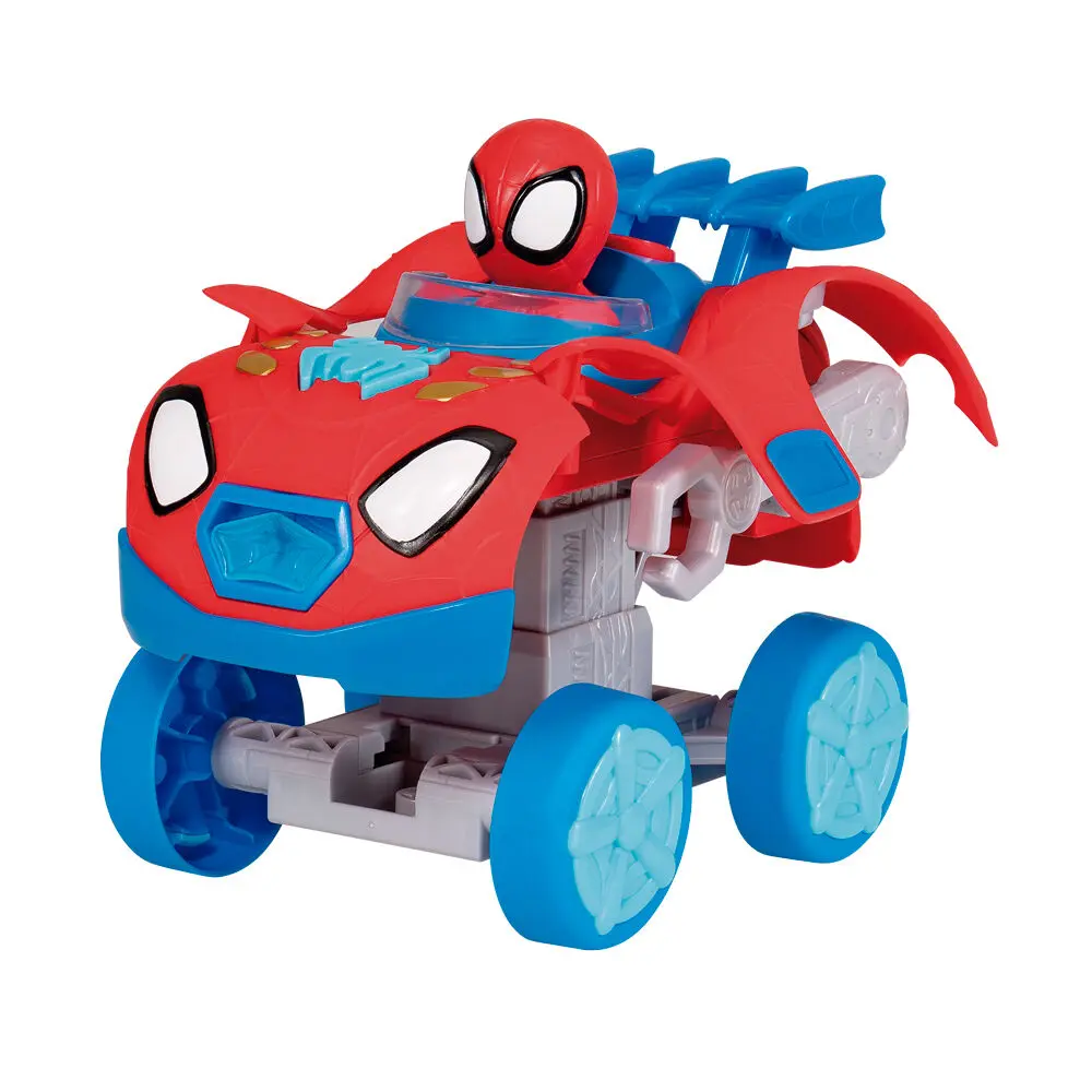 Marvel Spidey Amazing Friends Spidey Mech Web Crawler vehicle product photo