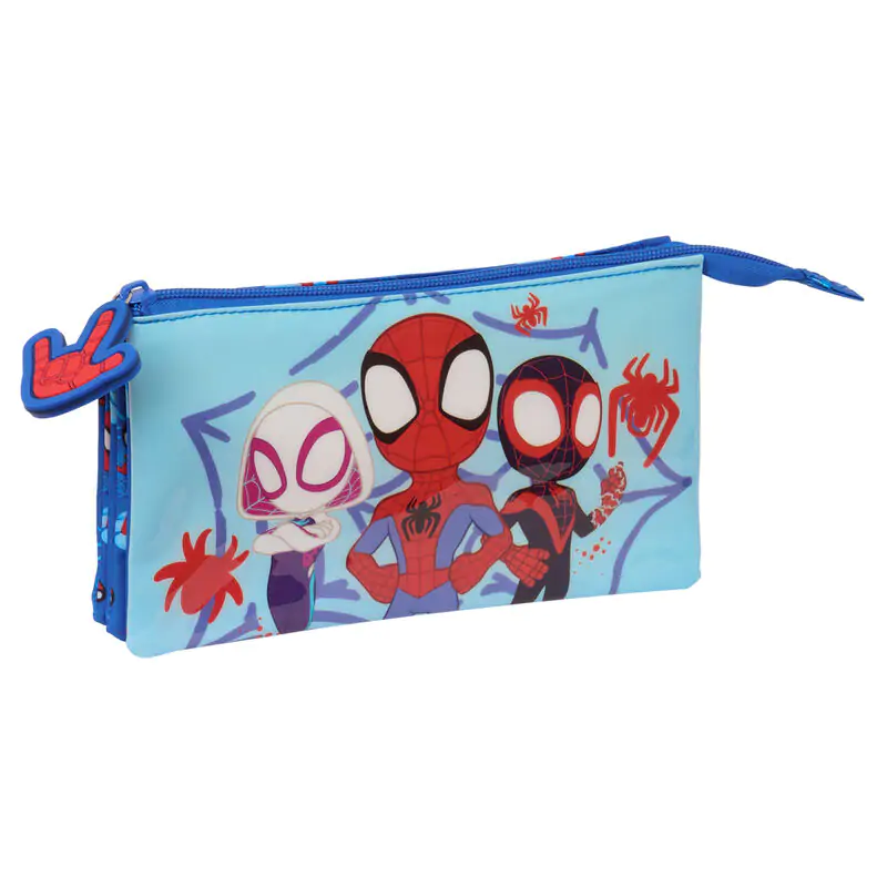 Marvel Spidey Amazing Friends triple pencil case product photo