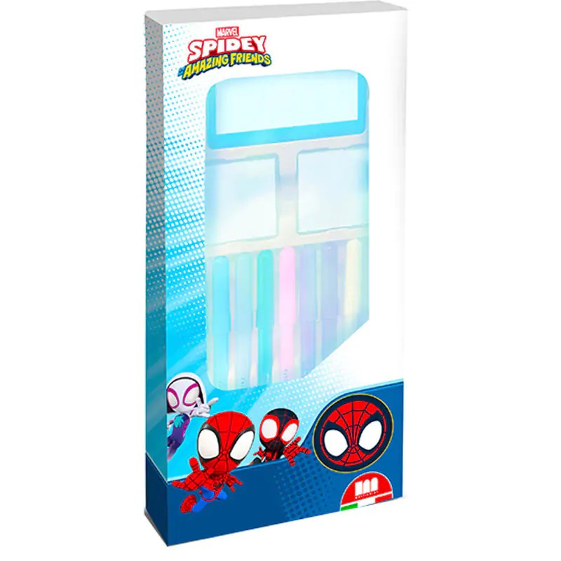 Marvel Spidey and His Amazing Friends stationery blister pack 13pcs product photo