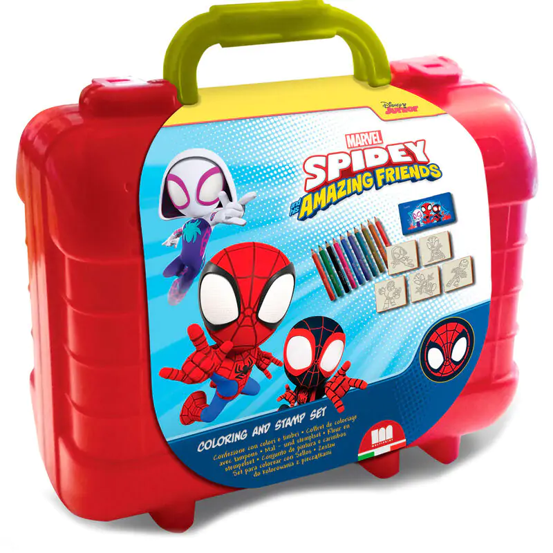 Marvel Spidey and His Amazing Friends stationery travel set 19pcs product photo