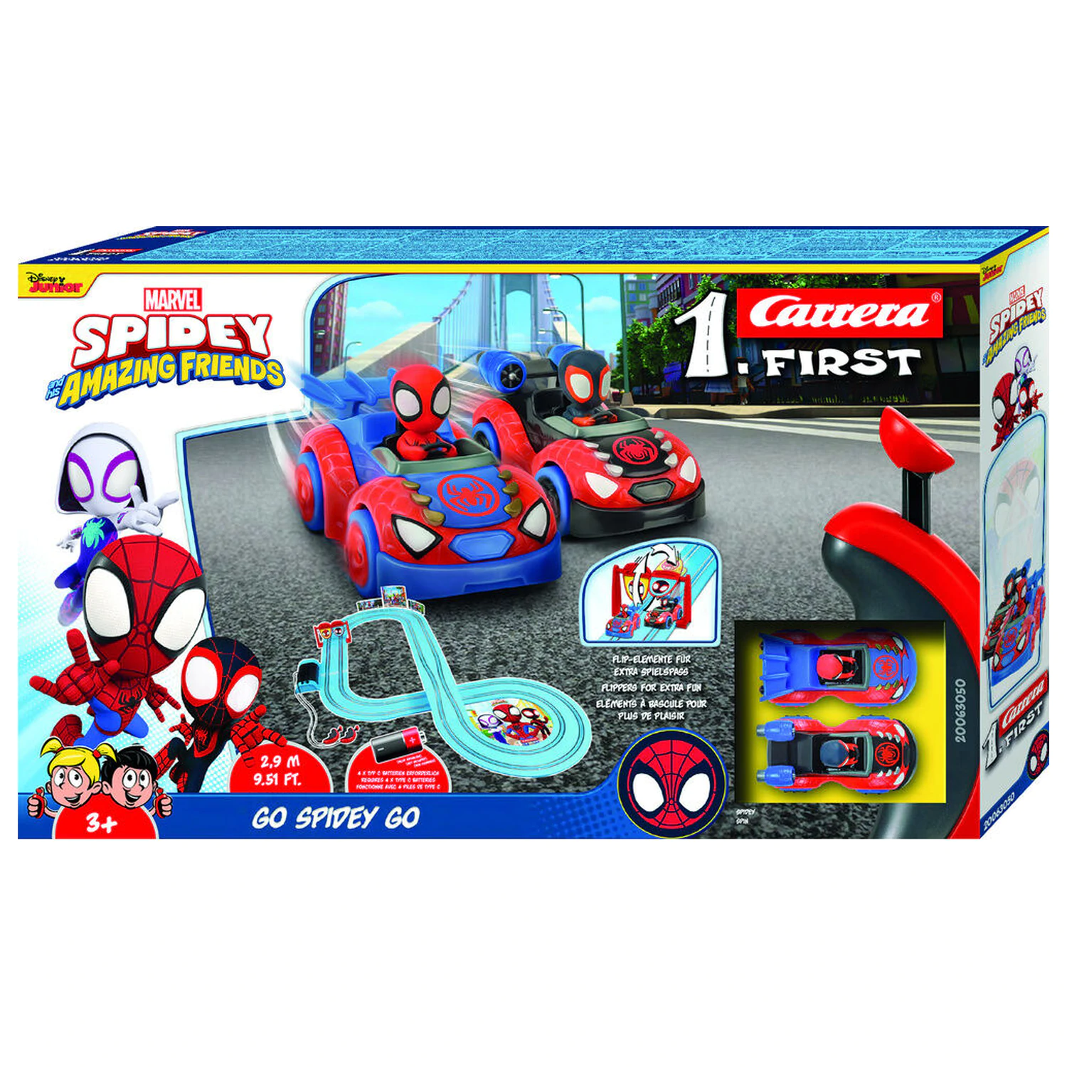 Marvel Spidey and his Amazing Friends Go Spidey Go Racing circuit product photo