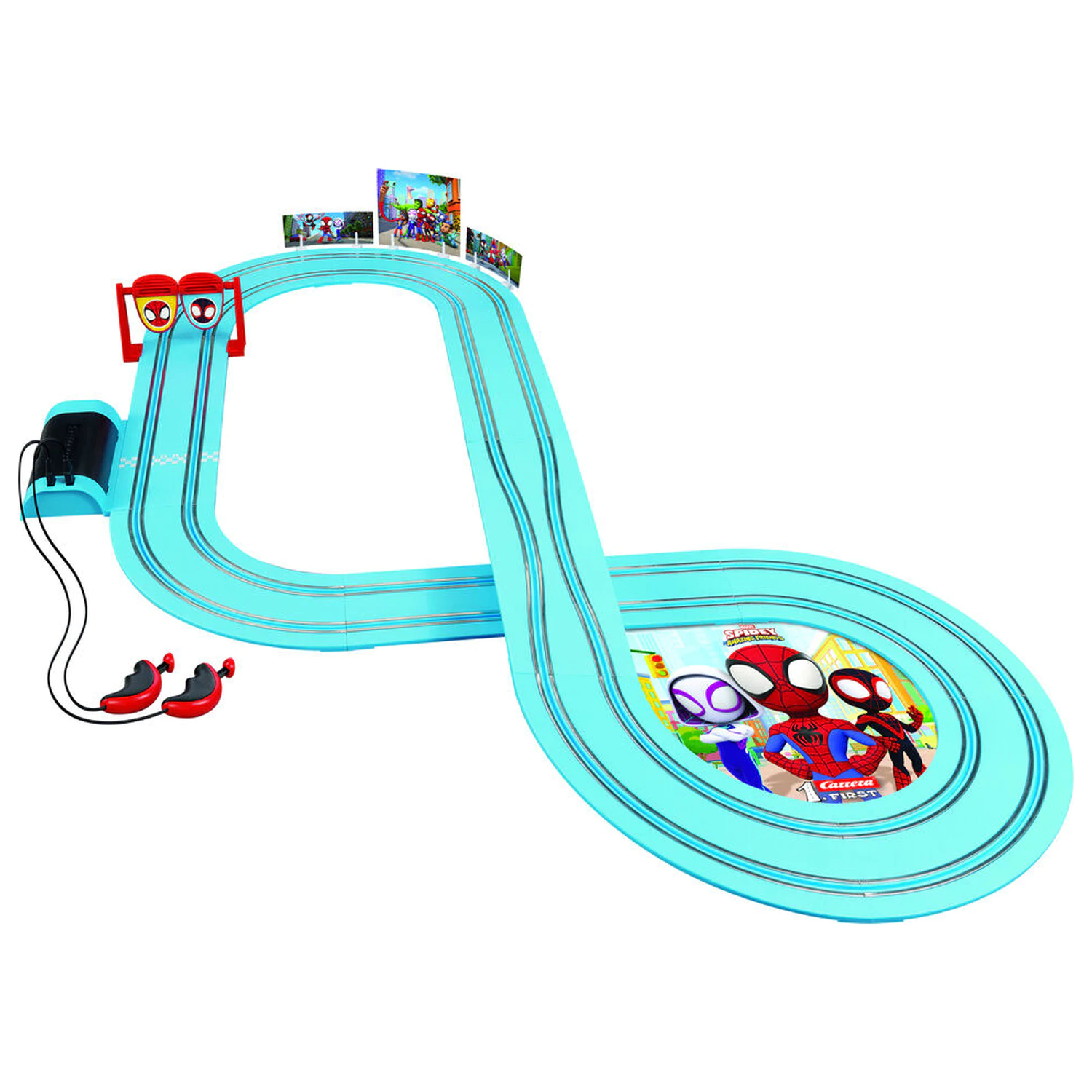 Marvel Spidey and his Amazing Friends Go Spidey Go Racing circuit product photo